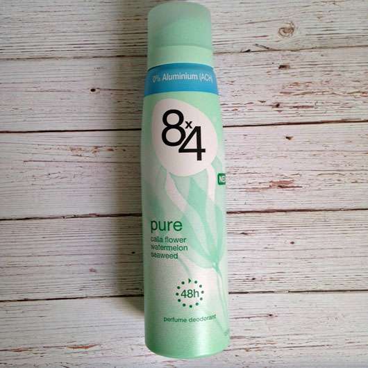 8×4 Pure Deodorant Spray