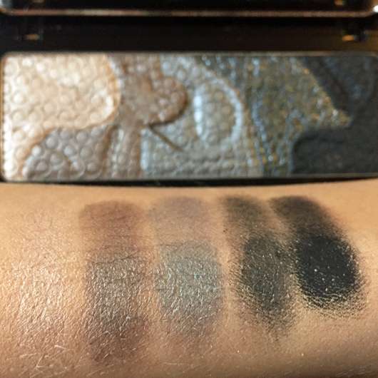 Swatches der L.O.V. LOViconyx Eyeshadow and Contouring Palette, Farbe: 810 A Night Out With Merlene