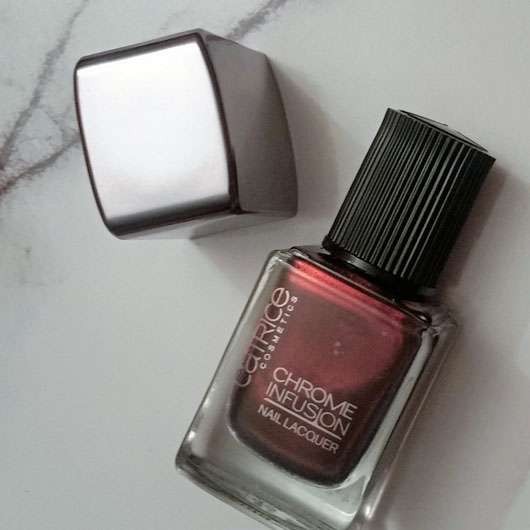 Catrice Chrome Infusion Nail Lacquer, Farbe: 04 Unexpected Red - Griff