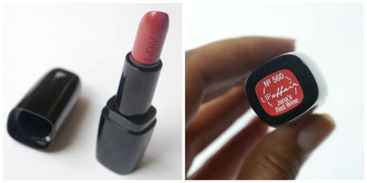 L.O.V LIPaffair Color & Care Lipstick, Farbe: 560 Jana's Red Wine Nuance