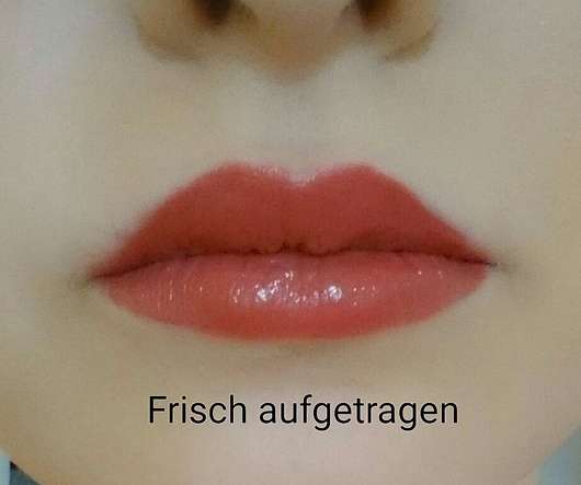 Lancôme Matte Shaker Liquid Lipstick, Farbe: 270 Beige Vintage frisch aufgetragen