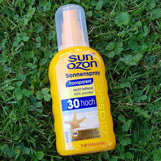 <strong>SunOzon</strong> Classic Sonnenspray Transparent LSF 30