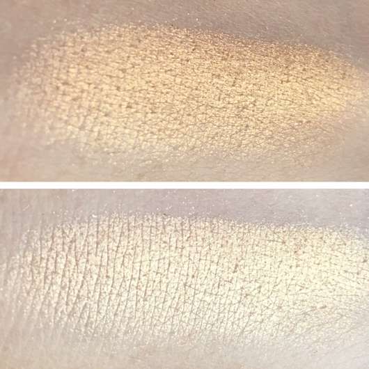 Swatch vom Too Faced Love Light Highlighter, Farbe: You light up my life
