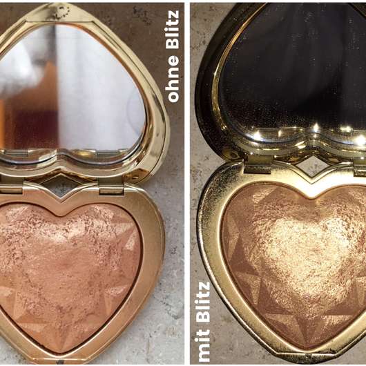 Inhalt vom Too Faced Love Light Highlighter, Farbe: You light up my life