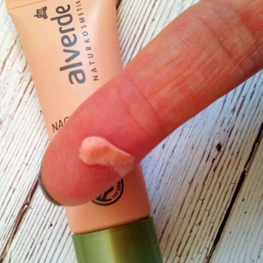alverde - Handpflege Nagelpflegecreme Pinkmelon - Test -