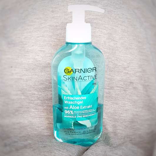 <strong>Garnier SkinActive</strong> Erfrischendes Waschgel mit Aloe Extrakt