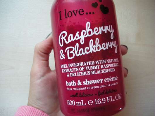 I love... Raspberry & Blackberry Bath & Shower Crème Design