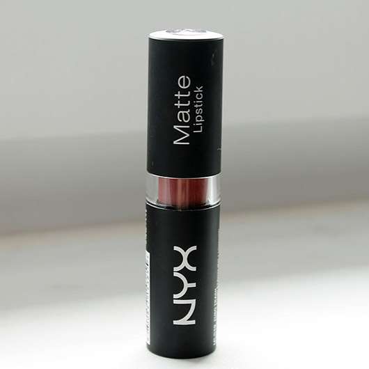 NYX Matte Lipstick, Farbe: Euro Trash - Hülse