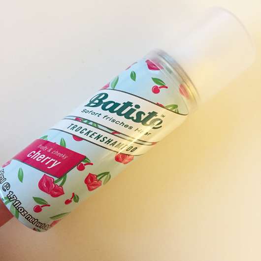 Batiste Cherry Dry Shampoo Design