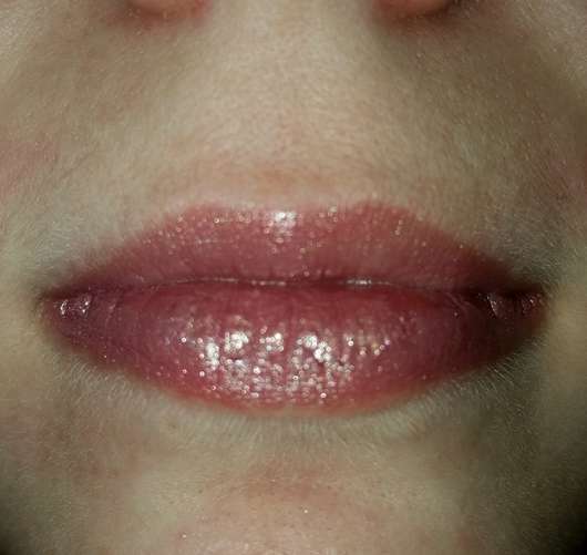IsaDora Lip Desire Sculpting Lipstick, Farbe: 73 Vintage Rose (LE) - auf den Lippen aufgetragen
