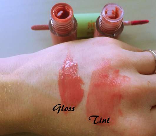 Pixi GelTint & SilkGloss, Farbe: BerryTint & SweetGloss Swatches
