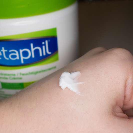 Konsistenz der Cetaphil Feuchtigkeitscreme