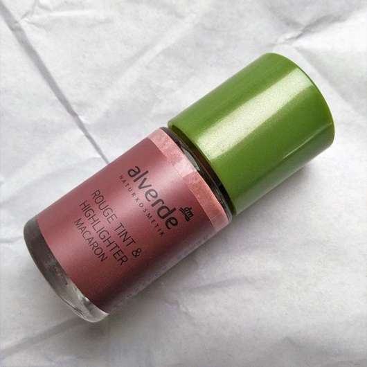 alverde Rouge Tint & Highlighter, Farbe: Macaron