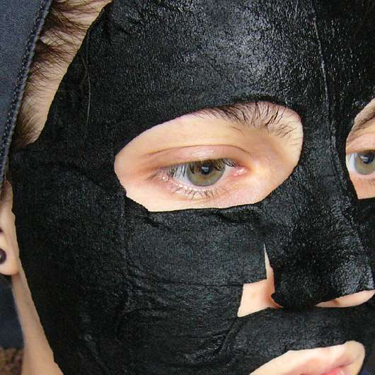 Balea Tuchmaske mit Aktivkohle-Vlies - Maske