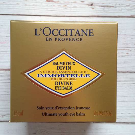 L'Occitane Immortelle Divine Augenbalsam