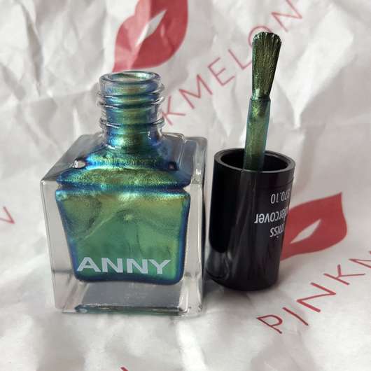 ANNY Nagellack, Farbe: 370.10 miss undercover (LE) - Flakon geöffnet