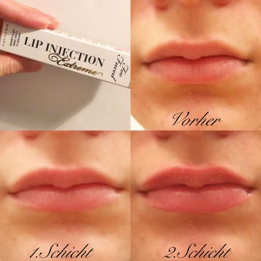 Tragefotos - Too Faced Lip Injection Extreme Instant & Long Term Lip Plumper