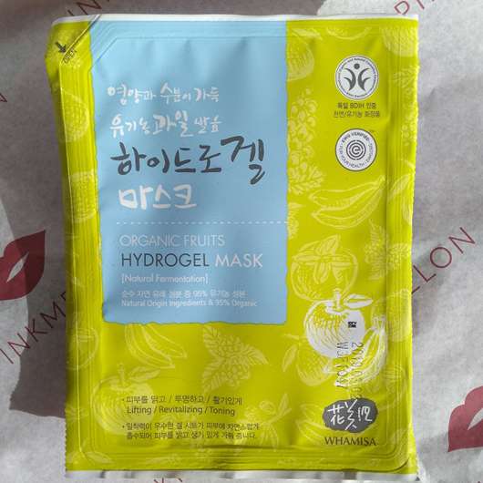 WHAMISA Organic Fruits Hydrogel Mask