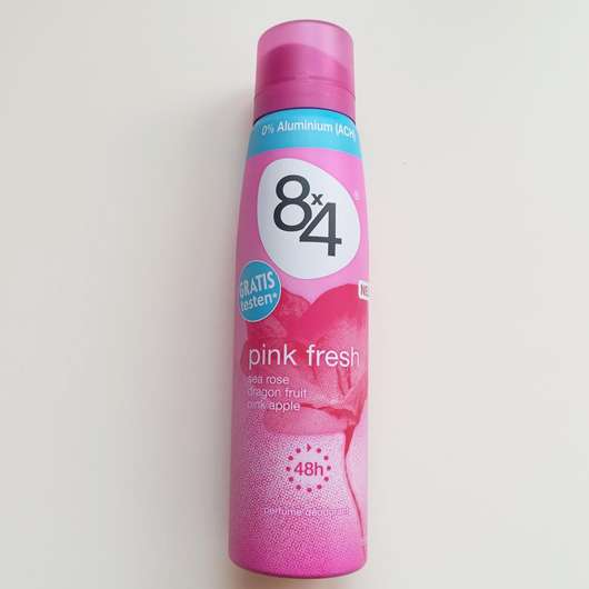 <strong>8×4</strong> Pink Fresh Deodorant Spray