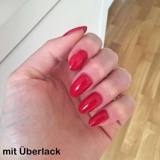 Farblack mit FABY Top Coat Fast Dry