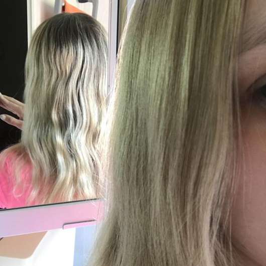 Haare zu Testbeginn Haare zu Testbeginn