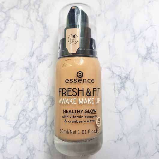 essence fresh & fit awake make up, Farbe: 10 fresh ivory - Flasche