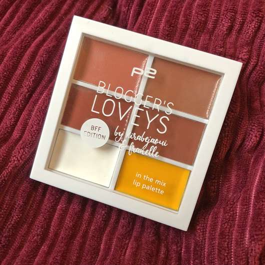 <strong>p2 cosmetics</strong> blogger's loveys BFF edition in the mix lip palette - Farbe: 010 Vol. 1 (LE)