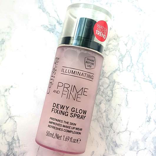 Catrice Prime and Fine Dewy Glow Fixing Spray