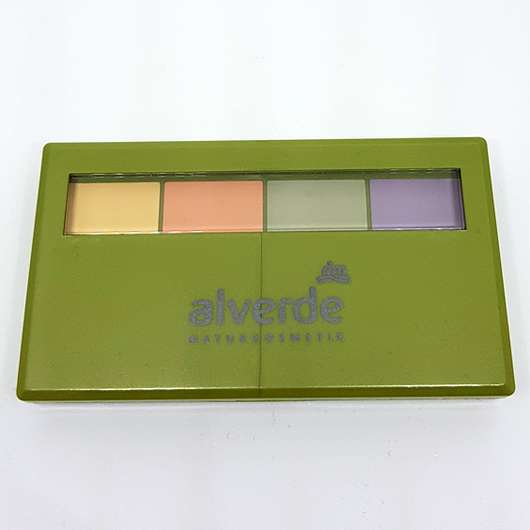 alverde Color Correcting Palette - Verpackung