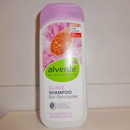 alverde Glanz Shampoo Bio-Rohrzucker