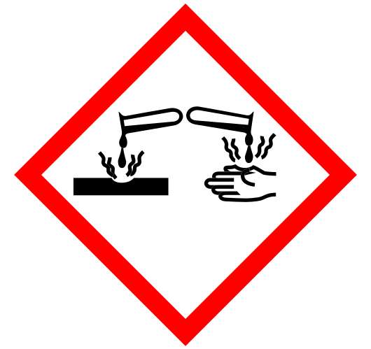 Abbildung 2: Gefahrensymbol „ätzend“