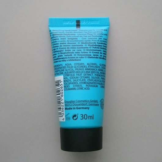 Douglas Home Spa Polynesian Dream Smoothing Hand Cream - Herstellerangaben