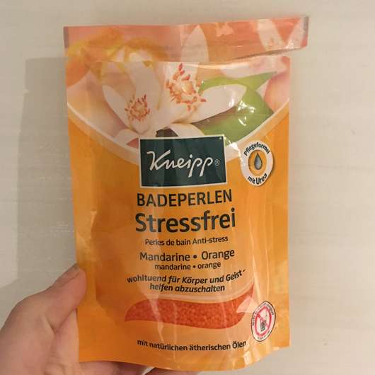 Kneipp Badeperlen “Stressfrei” Mandarine Orange