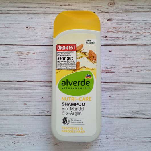 alverde Nutri-Care Shampoo Bio-Mandel Bio-Argan