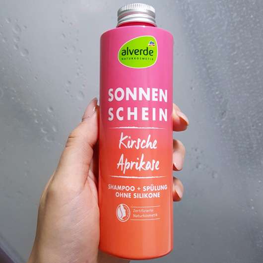 <strong>alverde Naturkosmetik</strong> Sonnenschein Shampoo + Spülung Kirsche Aprikose (LE)