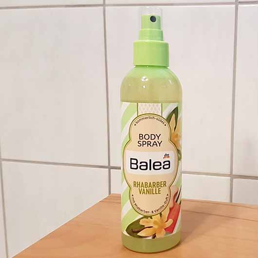 Test Bodyspray Balea Body Spray Rhabarber Vanille (LE) Pinkmelon
