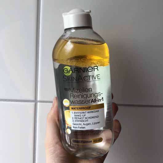 Garnier SkinActive Mizellen Reinigungswasser All-In-1 Waterproof - Flasche