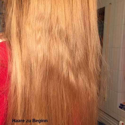 LANGHAARMÄDCHEN Angel Blond Shampoo - Haare vor der Anwendung