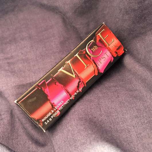 <strong>Urban Decay</strong> VICE Lipstick - Farbe: Ravenswood (Cream Finish)