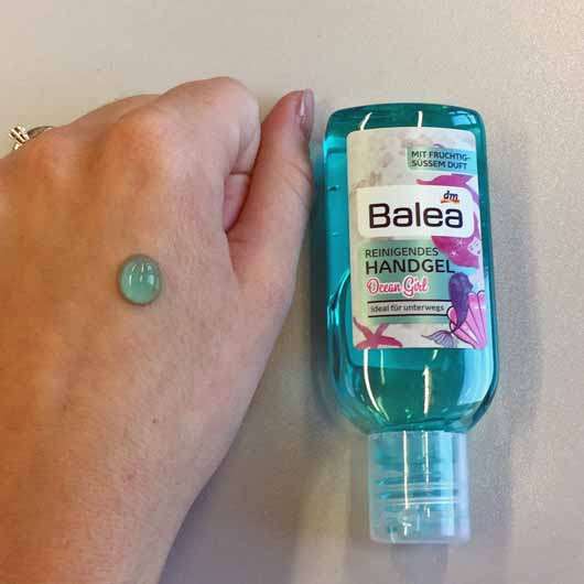 Balea Reinigendes Handgel Ocean Girl - Konsistenz