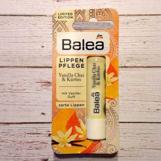 Balea Lippenpflege Vanilla Chai & Kürbis (LE) - Verpackung