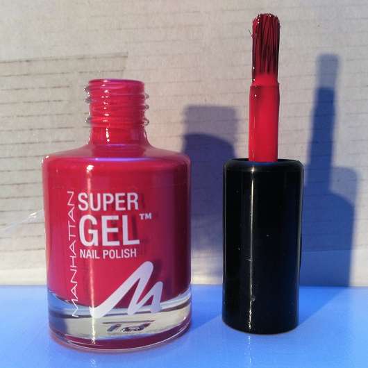 Pinsel - Manhattan Super Gel Nail Polish, Farbe: 315 Cherry Hill