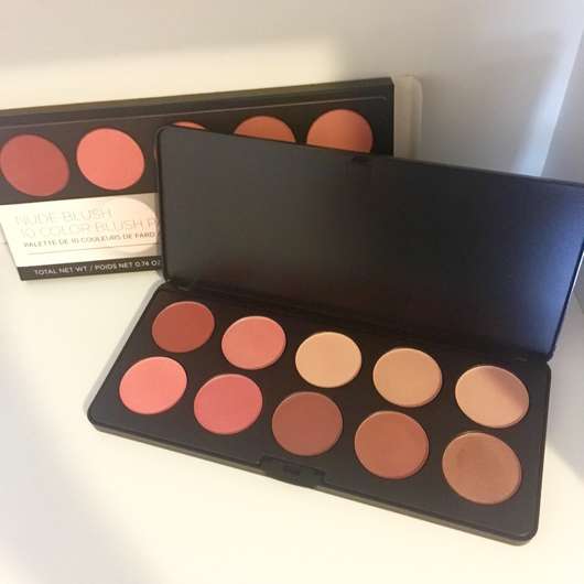 bh cosmetics Nude Blush (10 Color Blush Palette)