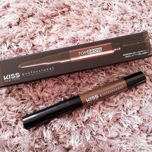 KISS Professional New York Top Brow Sculpting Pencil, Farbe: Chocolate