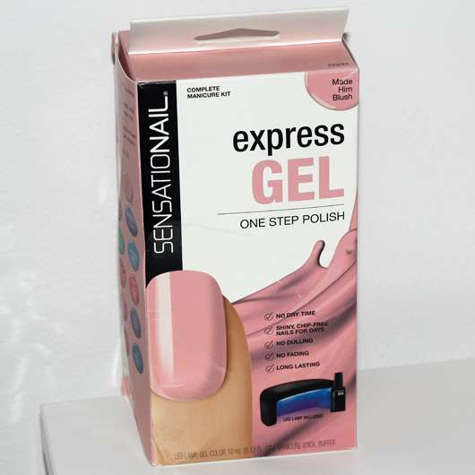 SensatioNail Express Gel Starter Set, Farbe: Made Him Blush