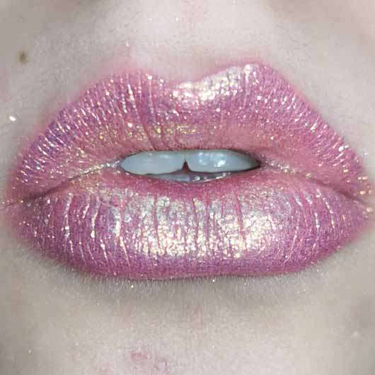 Sleek MakeUP Shattered Glass Lip Topper, Farbe: Hoax (LE) - Lippen mit Lippenstift und Lip Topper
