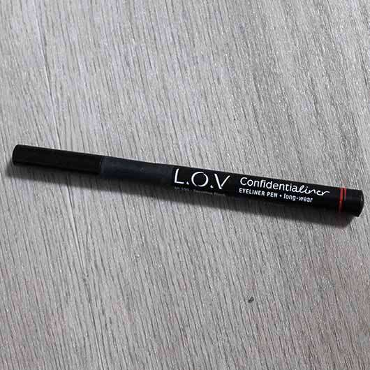 L.O.V Confidentialiner Eyeliner Pen, Farbe: 100 Secretive Black