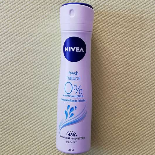 NIVEA Fresh Natural Deodorant Spray (0% Aluminium)