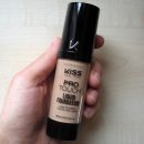 KISS Professional New York Pro Touch Liquid Foundation, Farbe: 125 Classic Ivory