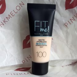 Produktbild zu Maybelline New York Fit Me! Matte + Poreless Mattierendes Make-up – Farbe: 100 Warm Ivory